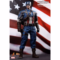 Figure Hot Toys MMS156 - Marvel Comics - Captain America : The First Avenger - Captain America
