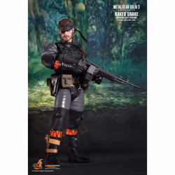 Figure Hot Toys VGM15 - Metal Gear Solid 3 : Snake Eater - Naked Snake Sneaking Suit Version