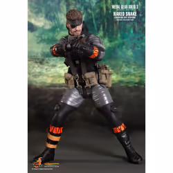 Figure Hot Toys VGM15 - Metal Gear Solid 3 : Snake Eater - Naked Snake Sneaking Suit Version