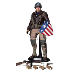 Figure Hot Toys MMS180 - Marvel Comics - Captain America : The First Avenger - Captain America Rescue Uniform Version