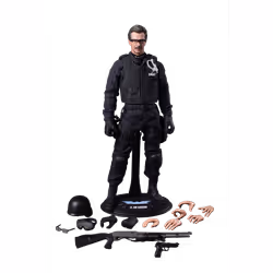 Figure Hot Toys MMS182 - DC Comics - The Dark Knight - LT. Jim Gordon S.W.A.T. Suit Version