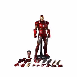 Figure Hot Toys MMS185 - Marvel Comics - The Avengers - Iron Man Mark 7 Standard Version