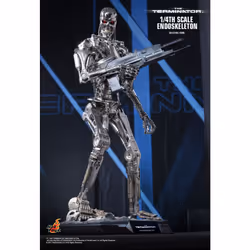 Figure Hot Toys QS002 - The Terminator - Endoskeleton Standard Edition