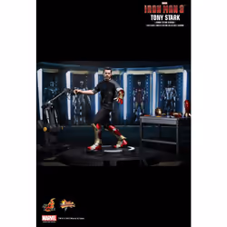 Figure Hot Toys MMS191 - Marvel Comics - Iron Man 3 - Tony Stark Armor Testing Version