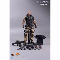 Figure Hot Toys MMS199 - G.I. Joe Retaliation - Roadblock - Additional view 4