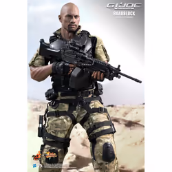 Figure Hot Toys MMS199 - G.I. Joe Retaliation - Roadblock - Additional view 6