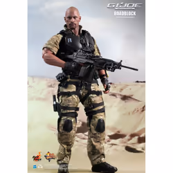 Figure Hot Toys MMS199 - G.I. Joe Retaliation - Roadblock - Additional view 8
