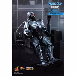 Figure Hot Toys MMS203D05 - Robocop - Robocop With Mechanical Chair Docking Station