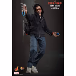 Figure Hot Toys MMS209 - Marvel Comics - Iron Man 3 - Tony Stark The Mechanic Standard Version