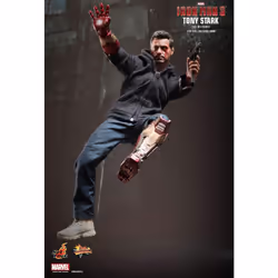 Figure Hot Toys MMS209 - Marvel Comics - Iron Man 3 - Tony Stark The Mechanic Standard Version