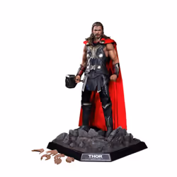 Figure Hot Toys MMS225 - Marvel Comics - Thor : The Dark World - Thor Light Asgardian Armor Version