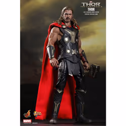 Figure Hot Toys MMS225 - Marvel Comics - Thor : The Dark World - Thor Light Asgardian Armor Version