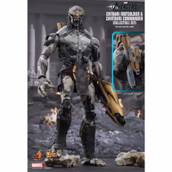 Figure Hot Toys MMS228 - Marvel Comics - The Avengers - Chitauri Footsoldier And Chitauri Commander