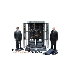 Figure Hot Toys MMS236 - DC Comics - The Dark Knight - Batman Armory With Bruce Wayne And Alfred Pennyworth