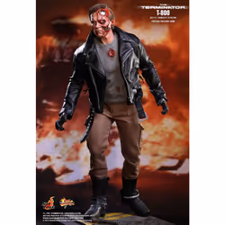 Figure Hot Toys MMS238 - The Terminator - T-800 Battle Damaged Version