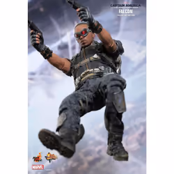Figure Hot Toys MMS245 - Marvel Comics - Captain America : The Winter Soldier - Falcon