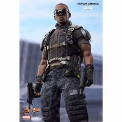 Figure Hot Toys MMS245 - Marvel Comics - Captain America : The Winter Soldier - Falcon