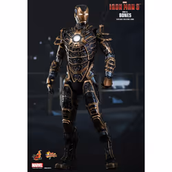 Iron Man Mark XLI Bones Version Poseable Figure - Character - Hot...