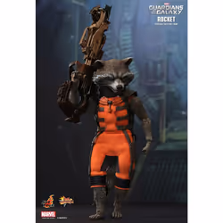 Figure Hot Toys MMS252 - Marvel Comics - Guardians Of The Galaxy - Rocket