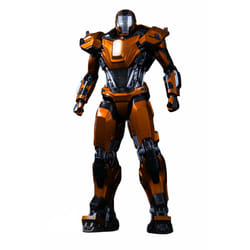 Figure Hot Toys MMS258 - Marvel Comics - Iron Man 3 - Iron Man Peacemaker Mark 36