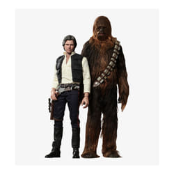 Figure Hot Toys MMS263 - Star Wars 4 : A New Hope - Han Solo & Chewbacca