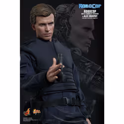 Figure Hot Toys MMS266 - Robocop - Robocop Battle Damaged Version & Alex Murphy