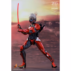 Figure Hot Toys VGM19 - Metal Gear Rising : Revengeance - Raiden Inferno Armor Version