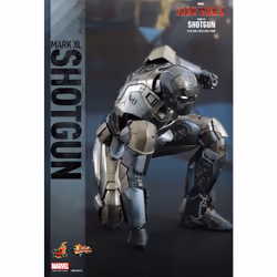 Figure Hot Toys MMS309 - Marvel Comics - Iron Man 3 - Iron Man Shotgun Mark 40 Standard Version - Additional view 4