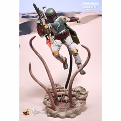 Figure Hot Toys MMS313 - Star Wars 6 : Return Of The Jedi - Boba Fett Deluxe Version