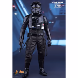Figure Hot Toys MMS324 - Star Wars : The Force Awakens - First Order Tie Pilot