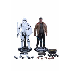Finn and First Order Riot Control Stormtrooper Figure from Star...