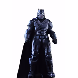 Figure Hot Toys MMS356 - DC Comics - Batman Vs Superman : Dawn Of Justice - Armored Batman Black Chrome Version