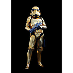 Figure Hot Toys MMS364 - Star Wars - Stormtrooper Gold Chrome Version