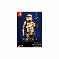 Figure Hot Toys MMS364 - Star Wars - Stormtrooper Gold Chrome Version