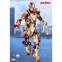 Figure Hot Toys QS007 - Marvel Comics - Iron Man 3 - Iron Man Mark 42 Standard Version