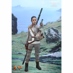 Figure Hot Toys MMS377 - Star Wars : The Force Awakens - Rey Resistance Outfit