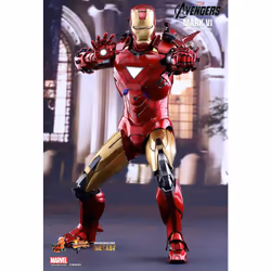 Figure Hot Toys MMS378D17 - Marvel Comics - The Avengers - Iron Man Mark 6 Standard Version