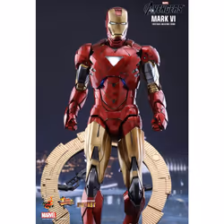 Figure Hot Toys MMS378D17 - Marvel Comics - The Avengers - Iron Man Mark 6 Standard Version