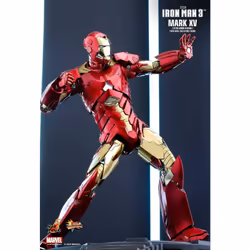 Figure Hot Toys MMS396 - Marvel Comics - Iron Man 3 - Sneaky Mark 15 Retro Armor Version