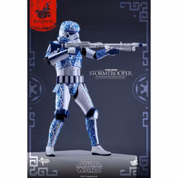 Figure Hot Toys MMS401 - Star Wars - Stormtrooper Porcelain Pattern Version