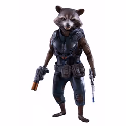 Figure Hot Toys MMS410 - Marvel Comics - Guardians Of The Galaxy Vol. 2 - Rocket Standard Version