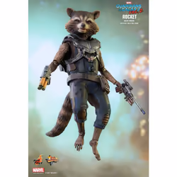 Figure Hot Toys MMS411 - Marvel Comics - Guardians Of The Galaxy Vol. 2 - Rocket Deluxe Version