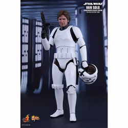 Figure Hot Toys MMS418 - Star Wars IV : A New Hope - Han Solo Stormtrooper Disguise