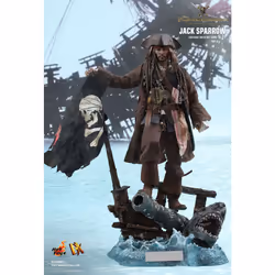 Figure Hot Toys DX15 - Pirates Of The Caribbean : Dead Men Tell No Tales - Jack Sparrow