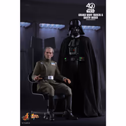 Figure Hot Toys MMS434 - Star Wars 4 : A New Hope - Grand Moff Tarkin & Darth Vader