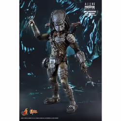 Figure Hot Toys MMS443 - Aliens Vs. Predator : Requiem - Wolf Predator Heavy Weaponry