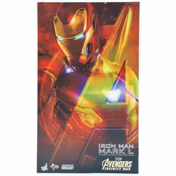 Hot Toys MMS473 Marvel Avengers Infinity War Iron Man Mark L Mk 50 Figures