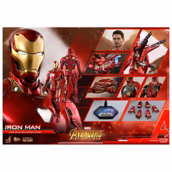 Hot Toys MMS473 Marvel Avengers Infinity War Iron Man Mark L Mk 50 Figures - Additional view 8