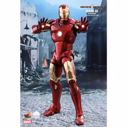 Figure Hot Toys QS012 - Marvel Comics - Iron Man - Iron Man Mark 3 Deluxe Version