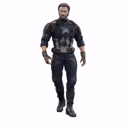Hot Toys MMS480 Avengers 3 : Infinity War Captain America Sixth Scale Figure